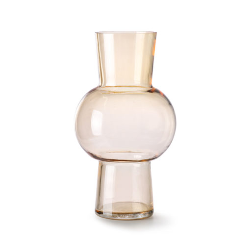 HKLIVING Glass Vase - Peach