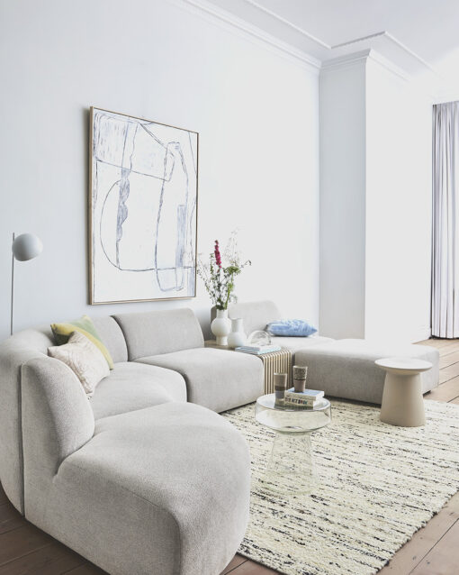 HKLIVING Jax Sofa - Sneak Light Grey - Afbeelding 6