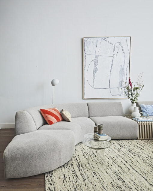 HKLIVING Jax Sofa - Sneak Light Grey - Afbeelding 5