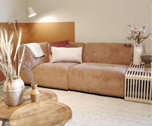 HKLIVING Vint Sofa - Corduroy Rib Brown - Afbeelding 5