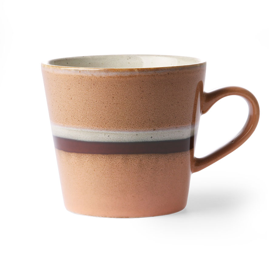 HKliving 70's Ceramics Cappuccino - Stream - Design-Fabriek
