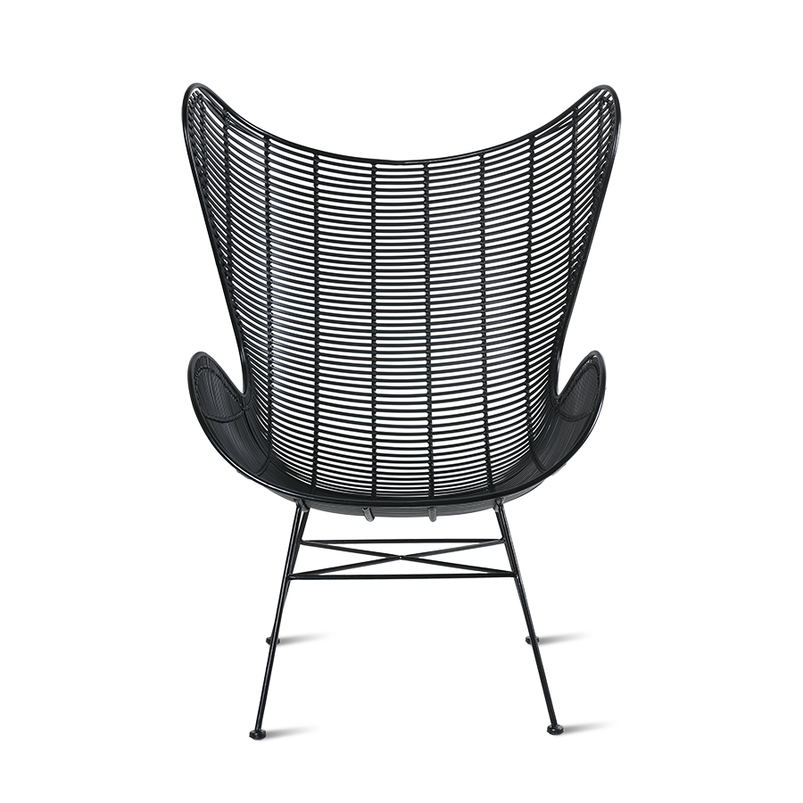 wrijving server drinken HKliving outdoor Egg chair black - Design-Fabriek