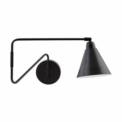 house doctor wandlamp game zwart