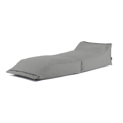 BRYCK Stretch Loungebed - Smooth Collection Silver
