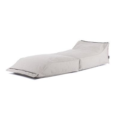 BRYCK Stretch Loungebed - Smooth Collection Semi White