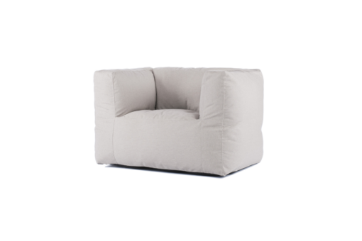 BRYCK Lounge Chair - Smooth Collection Semi White