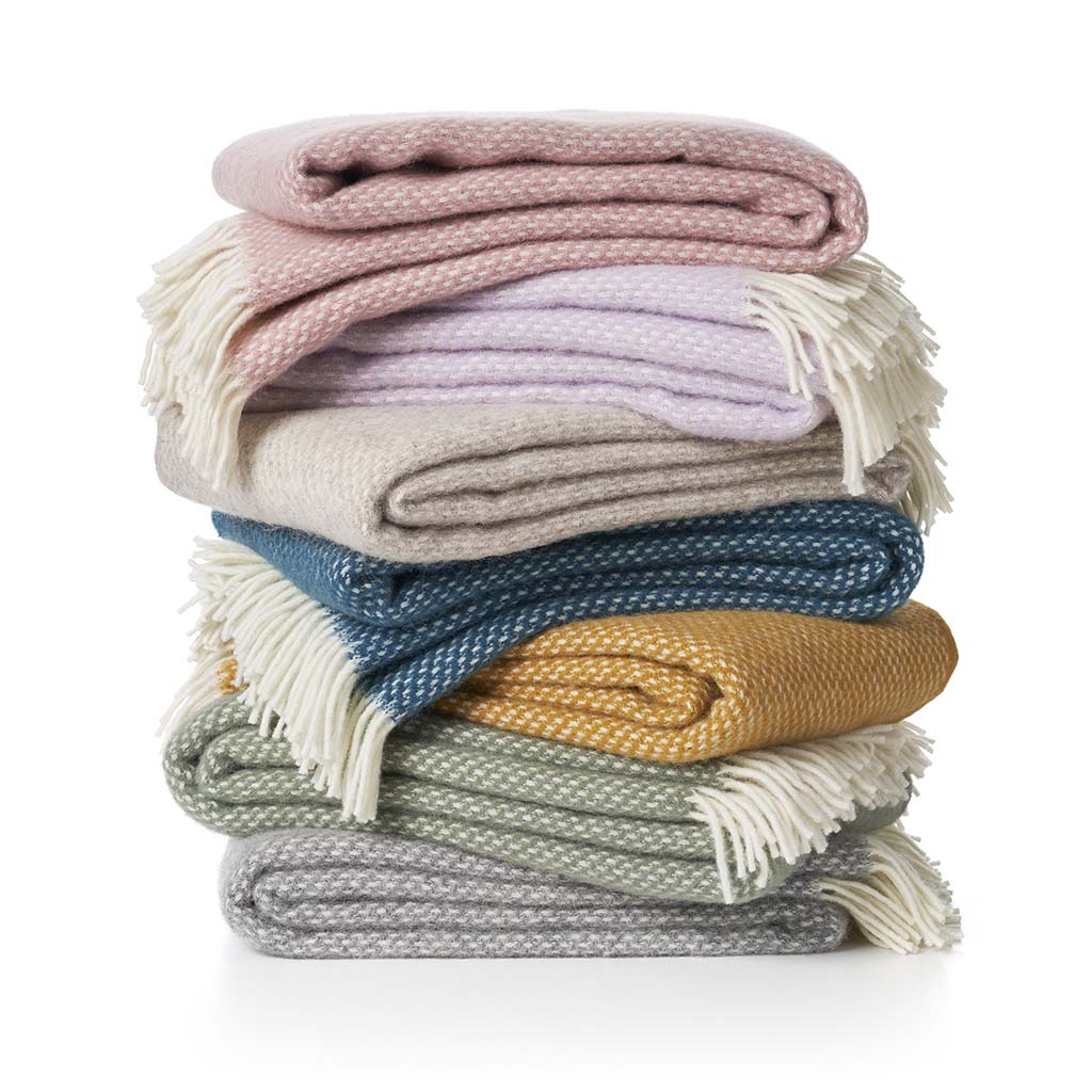 KLIPPAN Plaid Wol - Preppy Dusty Green - Afbeelding 2
