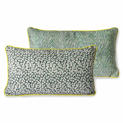 DORIS FOR HKLIVING Printed Cushion - Green