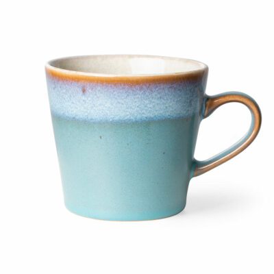 HKliving 70’s Ceramics Cappuccino Mok – Dusk