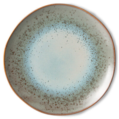 HKLIVING 70s ceramics Dinner Plate - Mineral