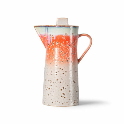 HKLIVING 70's Ceramics Coffee Pot - Asteroids