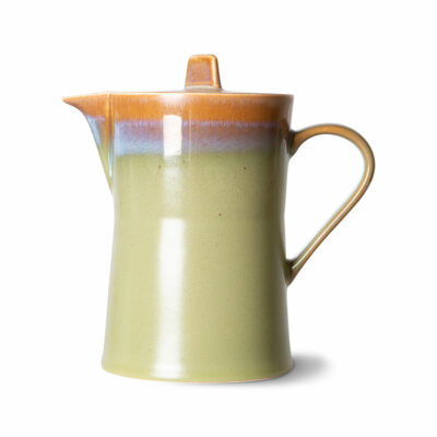 HKLIVING 70's Ceramics Tea Pot - Peat