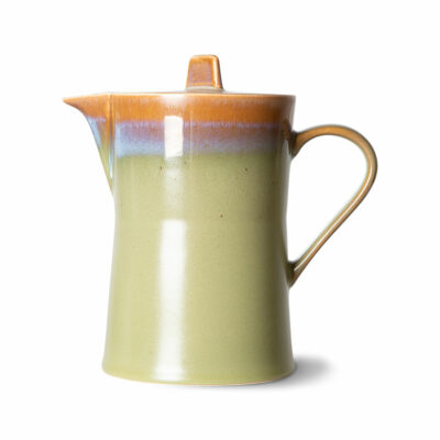 HKLIVING 70s Ceramics Tea Pot - Peat