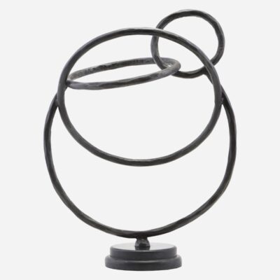 HOUSE DOCTOR Sculpture Circles - Black