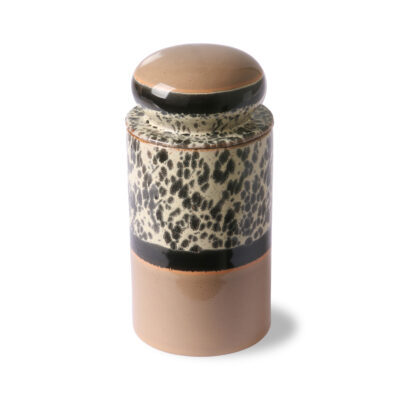 HKliving 70's Ceramics Storage Jar - Tropical 