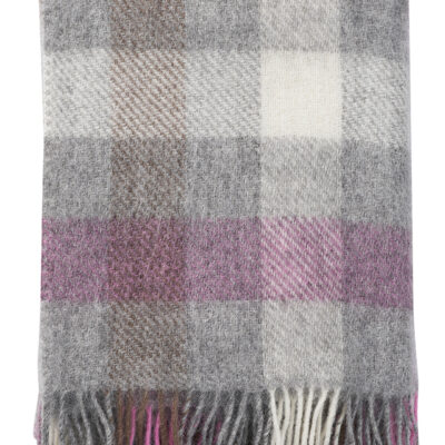 KLIPPAN Plaid Gotland - Multi Pink