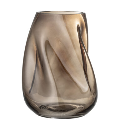 BLOOMINGVILLE Vase Ingolf - Brown Glass