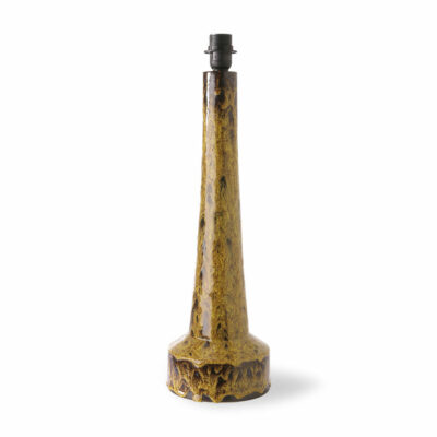 HKLIVING Retro Stoneware Lamp Base - Mustard