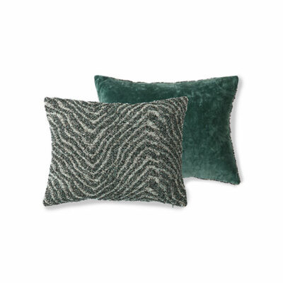 HKLIVING Wave Jacquared Cushion - Zigzag