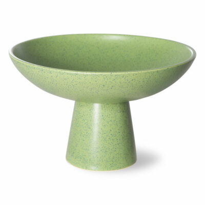 HKLIVING Ceramics Bowl on Base M - Pistachio