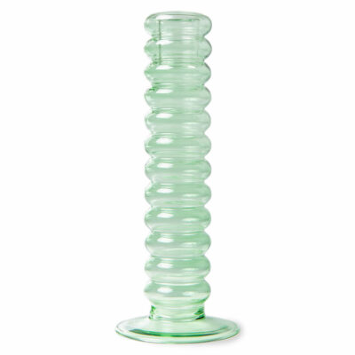HKLIVING The Emeralds: Glass Candle Holder - Mint Green