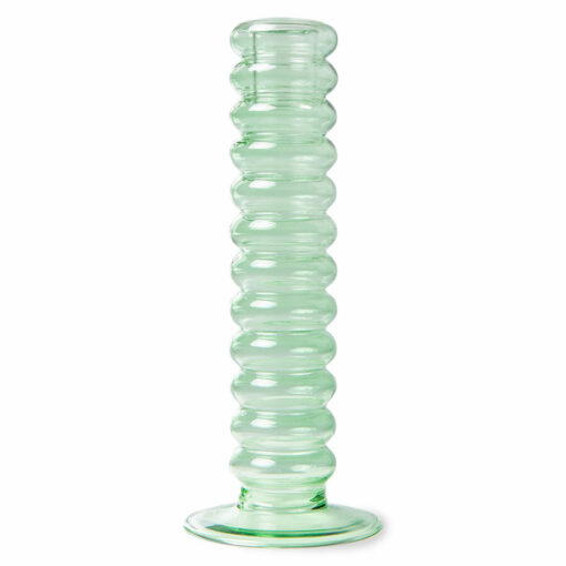 HKLIVING Glass Candle Holder - Mint Green