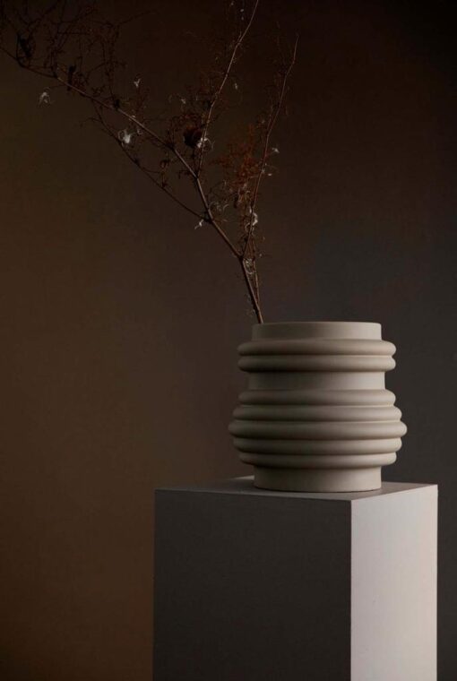 BYON Vase Mila - Beige S - Afbeelding 2