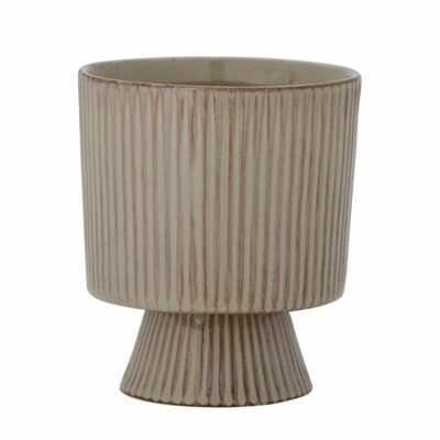 BLOOMINGVILLE Flowerpot Amel - Stoneware Nature