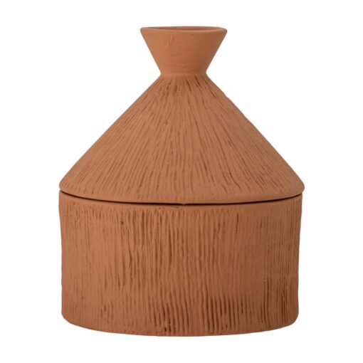 BLOOMINGVILLE Caylie Jar with Lid - Terracotta