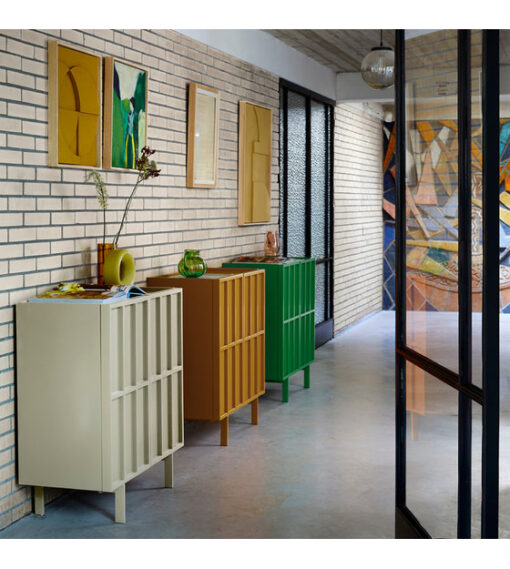 HKLIVING Cupboard Kast - Pebble - Afbeelding 4