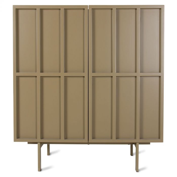 Ophef ik heb dorst kopen HKLIVING Cupboard Kast - Olive Green - Design-Fabriek