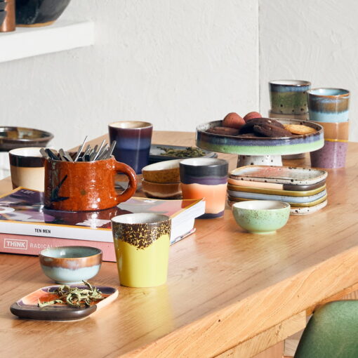 HKLIVING Bowl on Base - Comet - Afbeelding 2