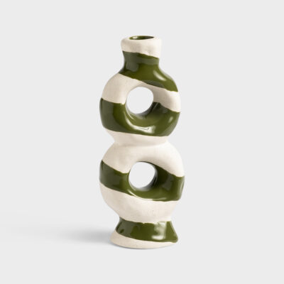 &KLEVERING Candle Holder Loop - Green
