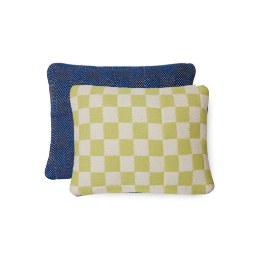 HKLIVING Checkered Woven Cushion - Berries