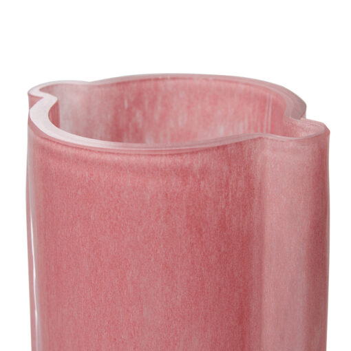 HKLIVING Glass Vase - Flamingo Pink - Afbeelding 3