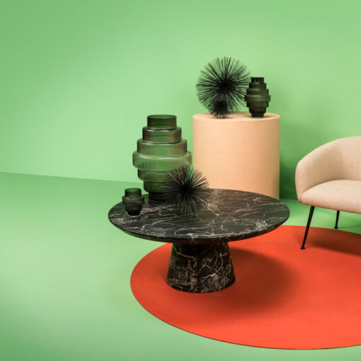 POLSPOTTEN Vase Steps - Groen - Afbeelding 3