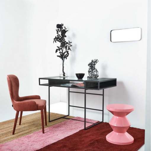 POLSPOTTEN Kruk Zig Zag - Light Pink - Afbeelding 2