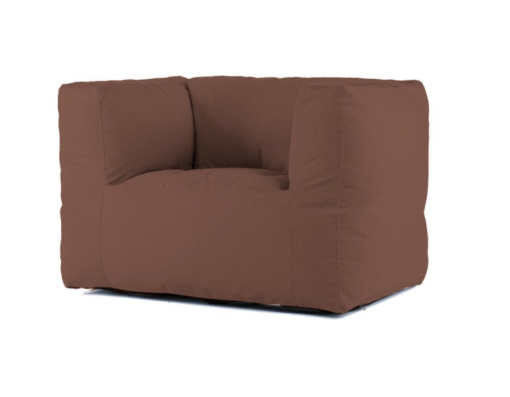 BRYCK Lounge Chair - Ecollection Brown