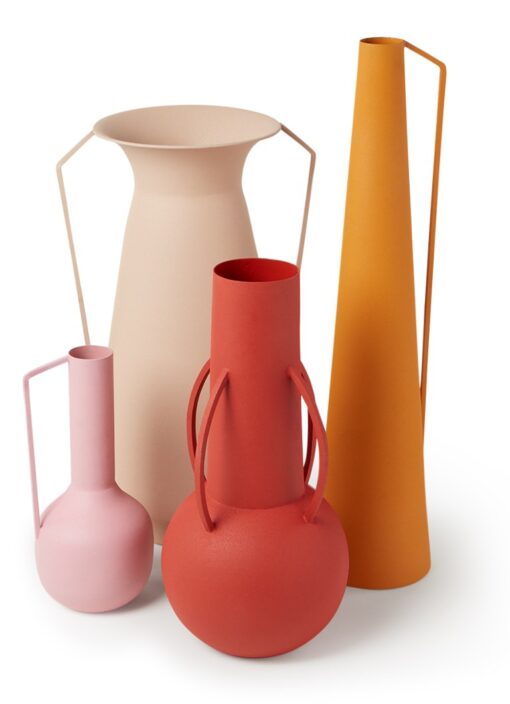 POLSPOTTEN Roman Vase - Orange - Afbeelding 2