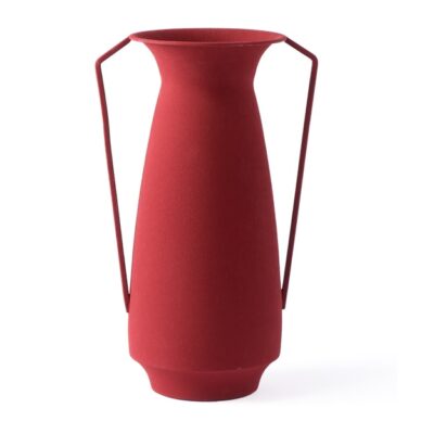 POLS POTTEN Roman Vase - Bordeaux Red