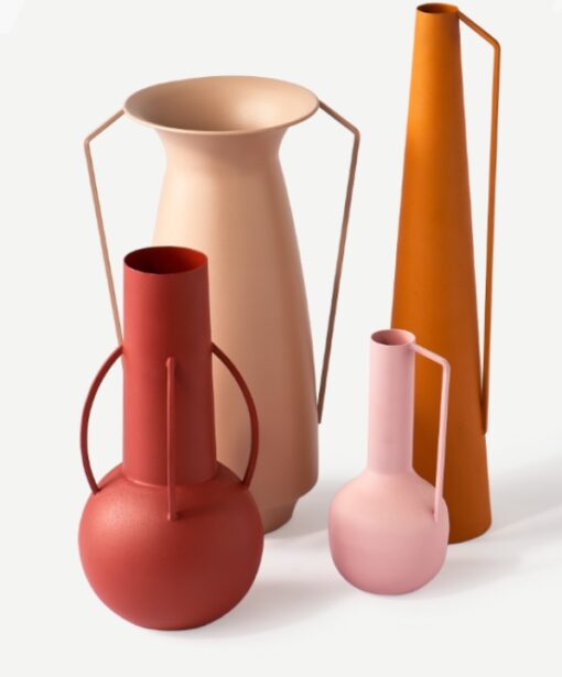 POLSPOTTEN Vase Roman - Red - Afbeelding 4