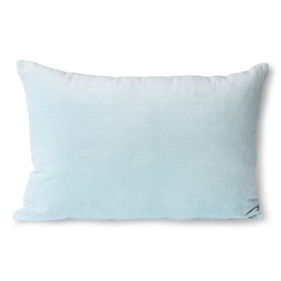 HKLIVING Velvet Cushion - Iced Blue