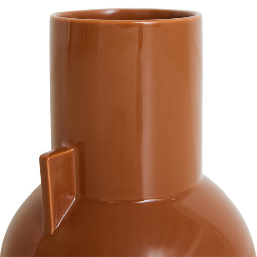 HKLIVING Ceramic Vase - Caramel S - Afbeelding 3