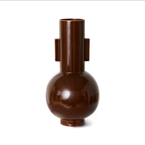 HKLIVING Ceramic Vase - Espresso L