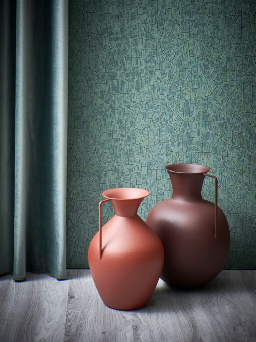 POLSPOTTEN Vase Roman - Cognac - Afbeelding 2