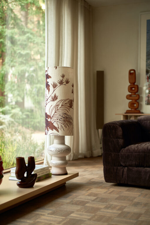 HKLIVING Cylinder Lamp Shade - Floral - Afbeelding 5
