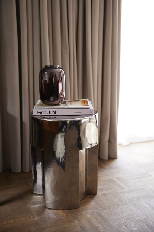 HKLIVING Glass Vase - Brown Chrome - Afbeelding 2
