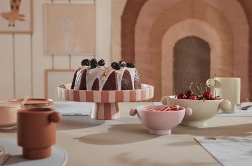 OYOY Taartplateau Toppu Groot - Caramel - Afbeelding 3