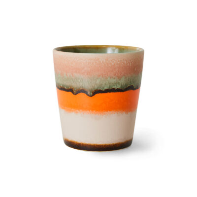 HKliving 70's Ceramics Coffee Mug - Burst