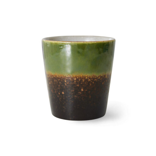 HKliving 70's Ceramics Coffee Mug - Algae